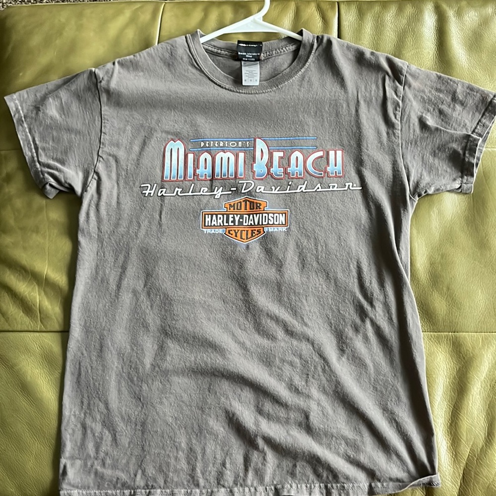 Vintage Harley-Davidson Miami, Fl T-Shirt (Medium)